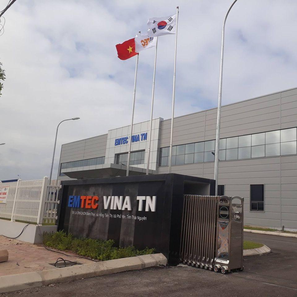 CÔNG TY TNHH EMTEC VINA THÁI NGUYÊN