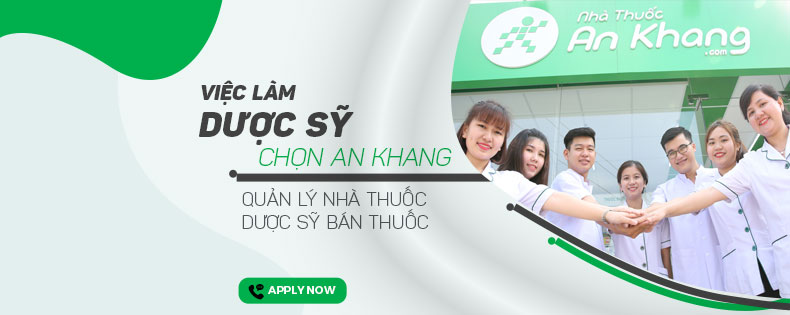 Nhà Thuốc An Khang tuyển dụng Dược Sĩ Tư Vấn làm việc tại Long An, chế độ đãi ngộ cao, môi trường làm việc chuyên nghiệp 