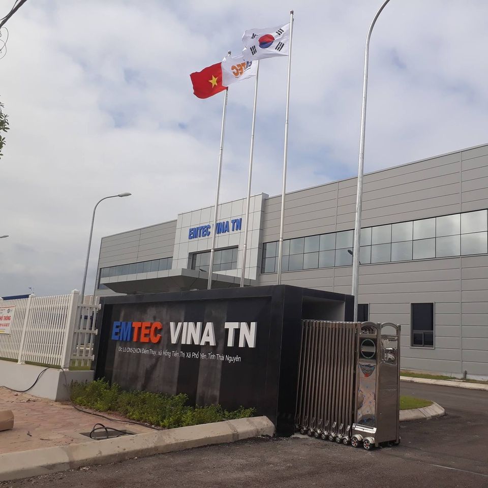 CÔNG TY TNHH EMTEC VINA THÁI NGUYÊN TUYỂN DỤNG Nhân viên QC LÀM VIỆC TẠI THÁI NGUYÊN, LƯƠNG THƯỞNG HẤP DẪN, CHẾ ĐỘ ĐÃI NGỘ CAO