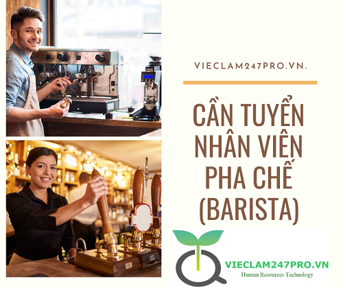 Nhân viên pha chế (Barista)