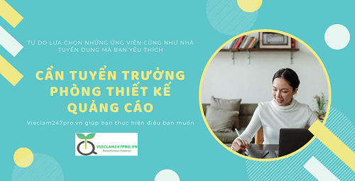 Trưởng phòng thiết kế quảng cáo